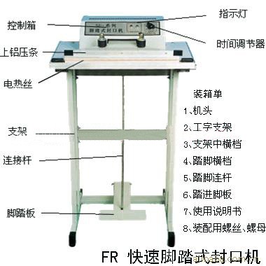 sf-400/500/600/700/800/1000/1200系列脚踏封切机